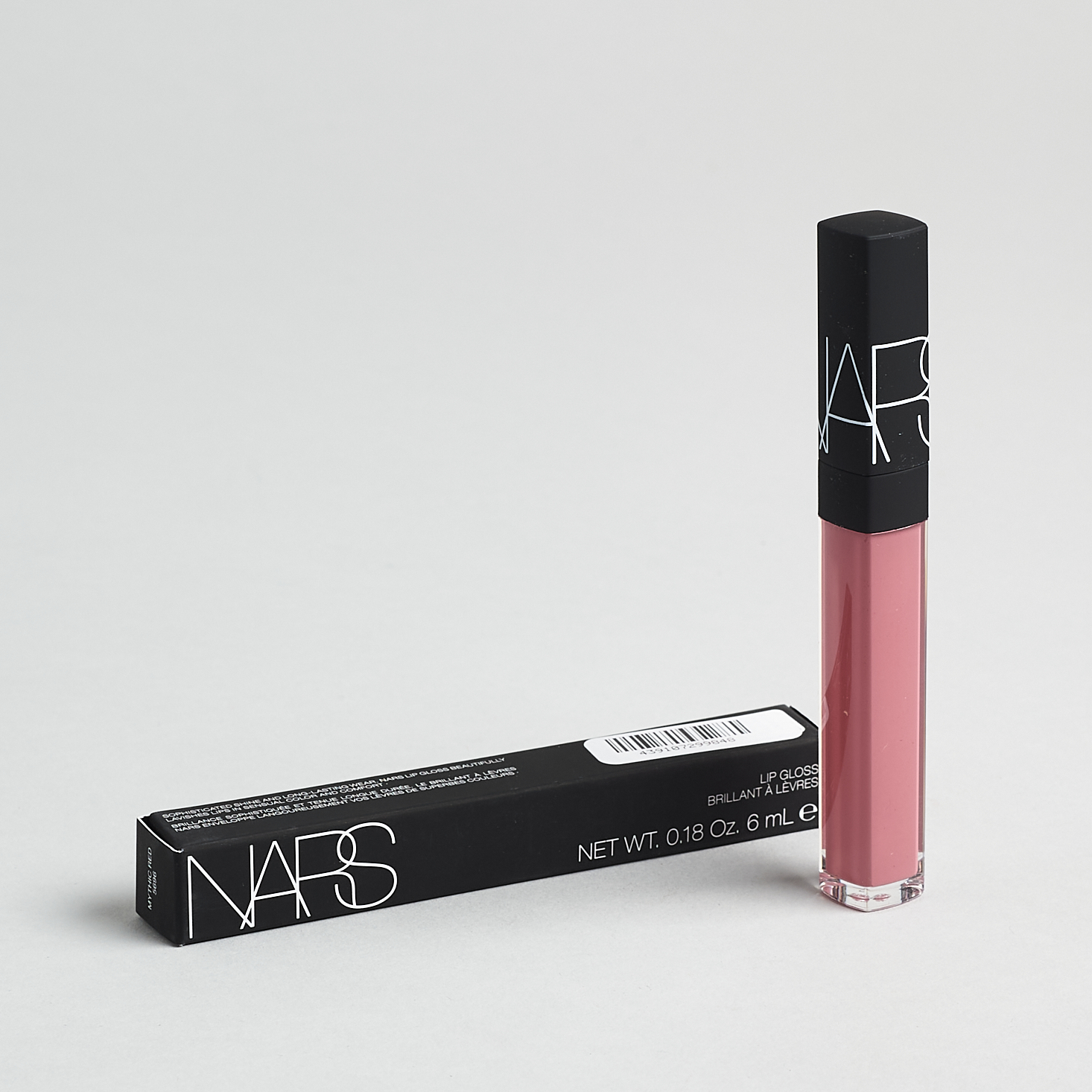 NARS Lip Gloss is Mythic Red with box