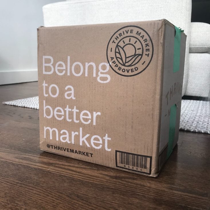 Thrive Market Grocery Delivery Box