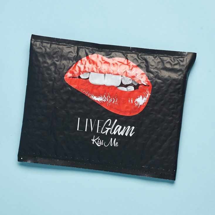 LiveGlam KissMe march 2020lipstick subscription box