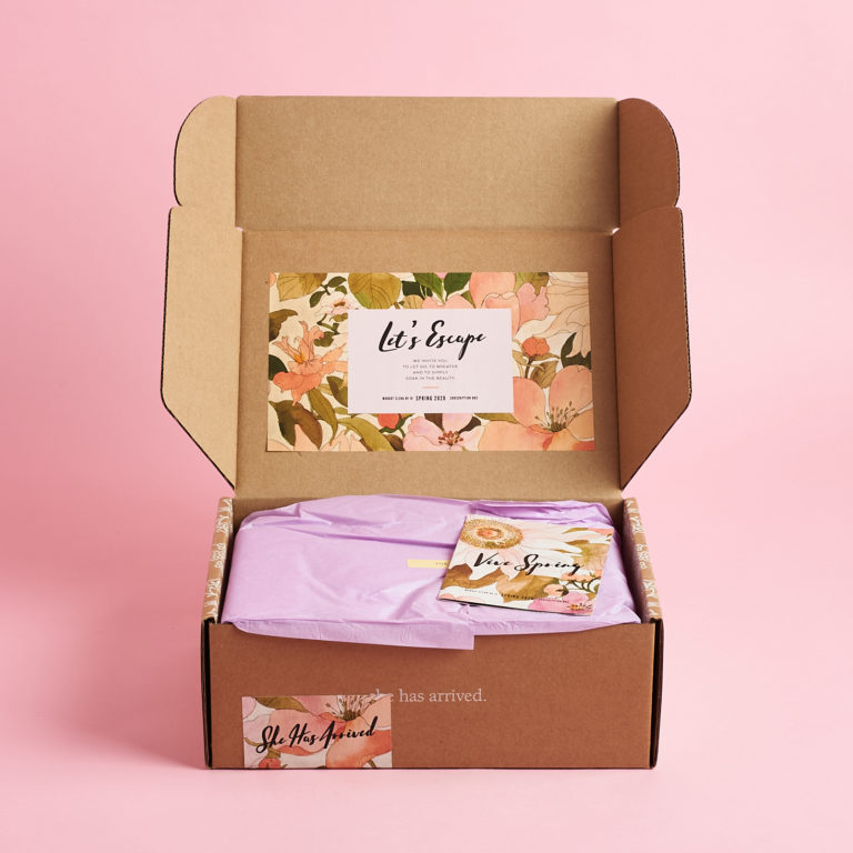 Margot Elena Subscription Box Review Spring 2020