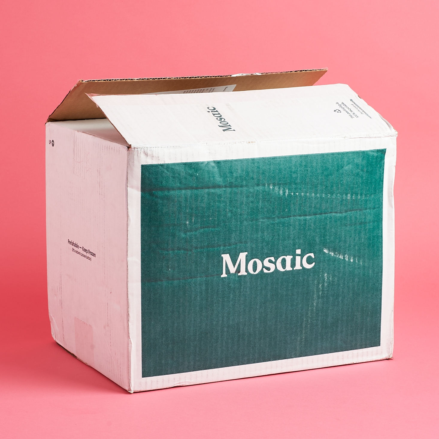 Mosaic Foods Shipping Box