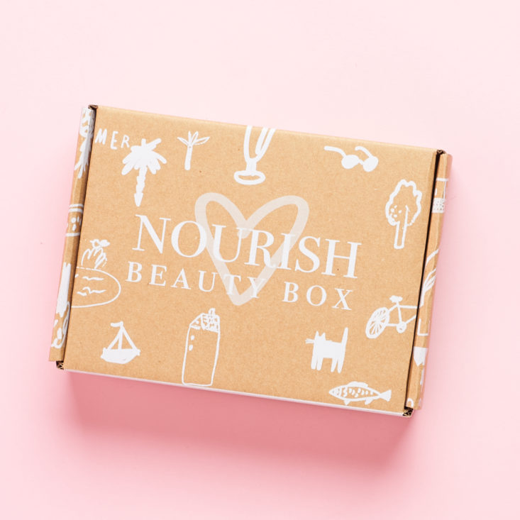 Nourish Beauty Box March 2020 clean makeup subscription box review