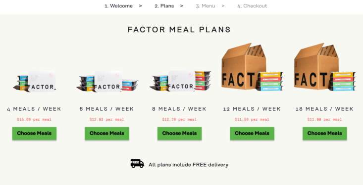 Factor_ Meal Plans Screenshot