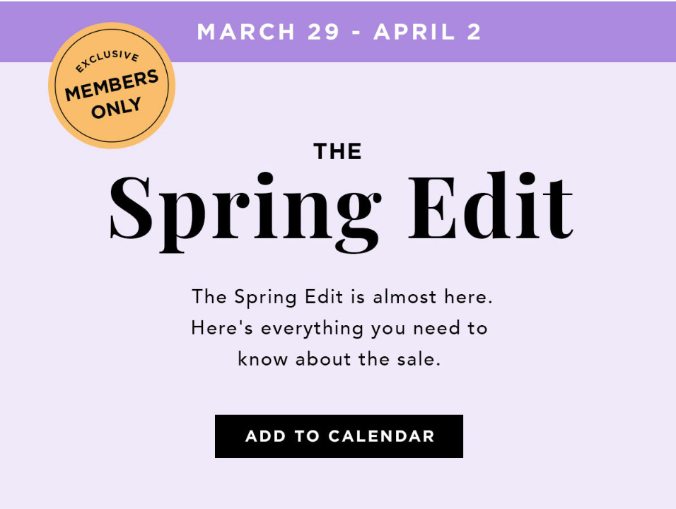 FabFitFun Spring Edit Sale Starts Now!