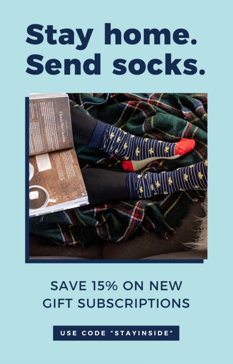 Sock Fancy Coupon – 15% Off Gift Subscriptions!