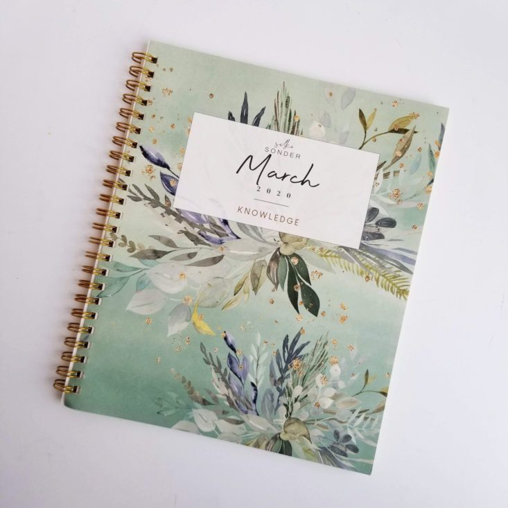 Silk + Sonder Planner March 2020 cover