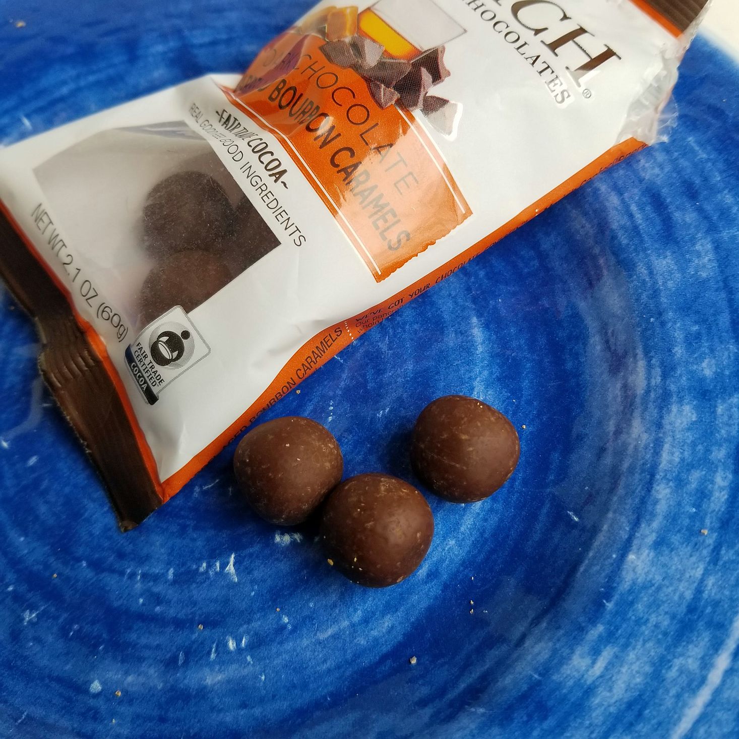 Snack Nation March 2020 chocolate truffles close