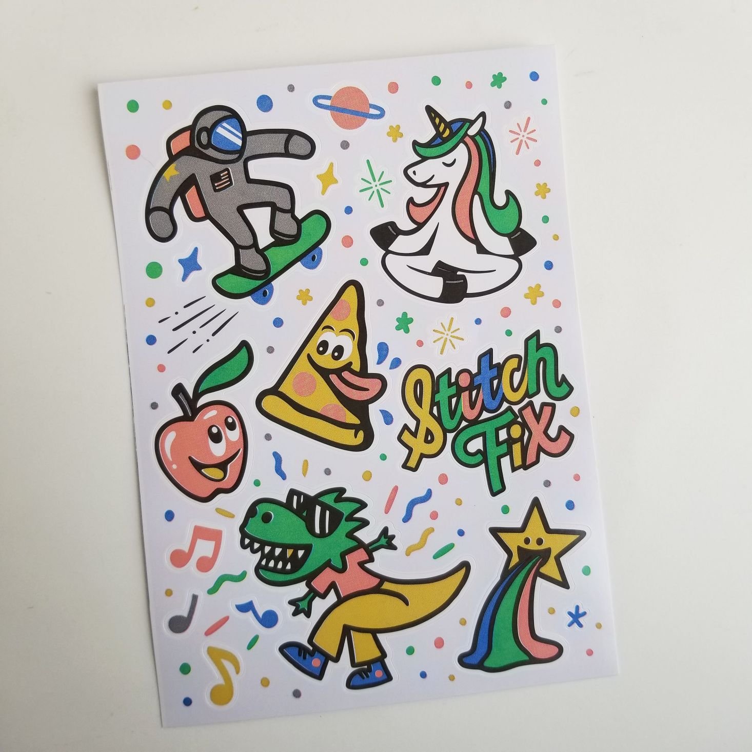 Stitch Fix Kids Boys March 2020 stickers