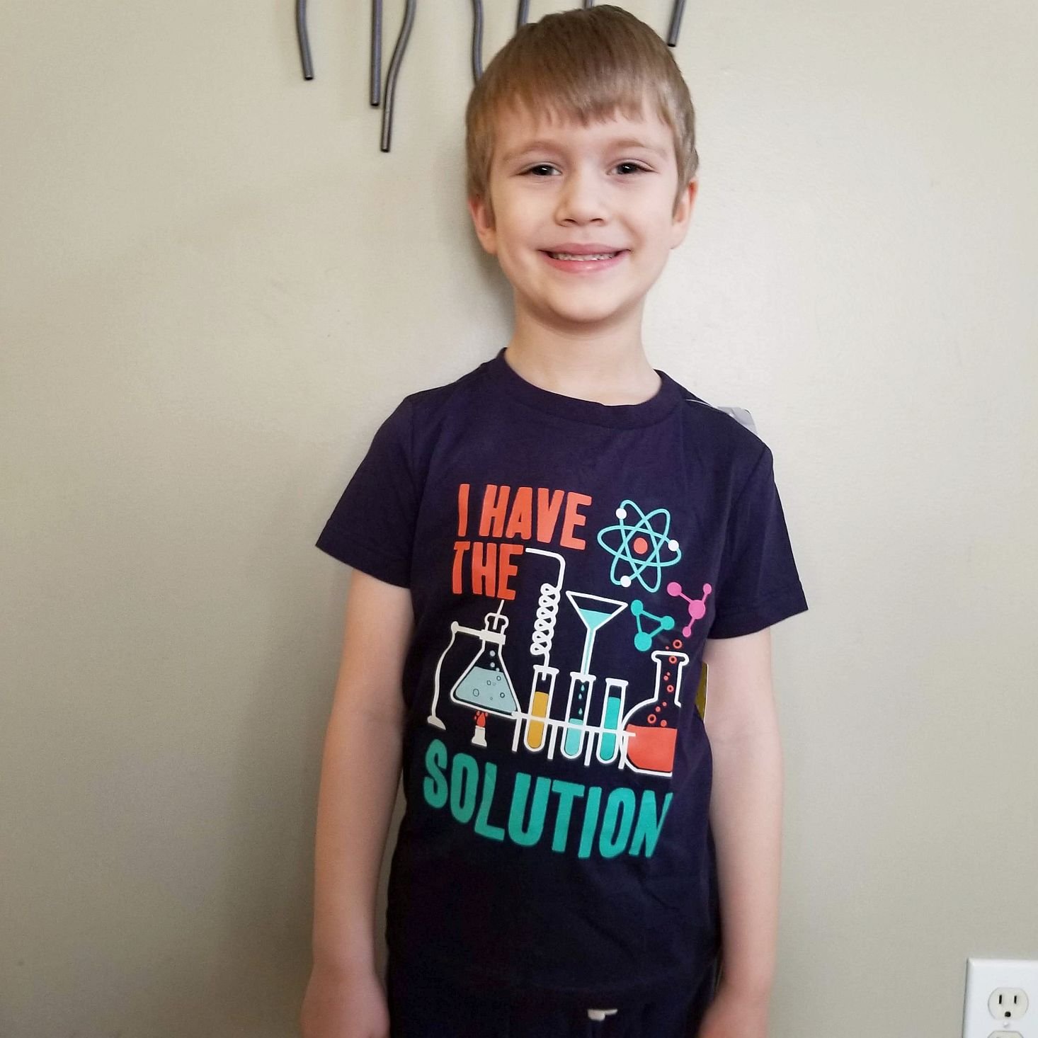 Stitch Fix Kids Boys March 2020 chemistry tee modeled