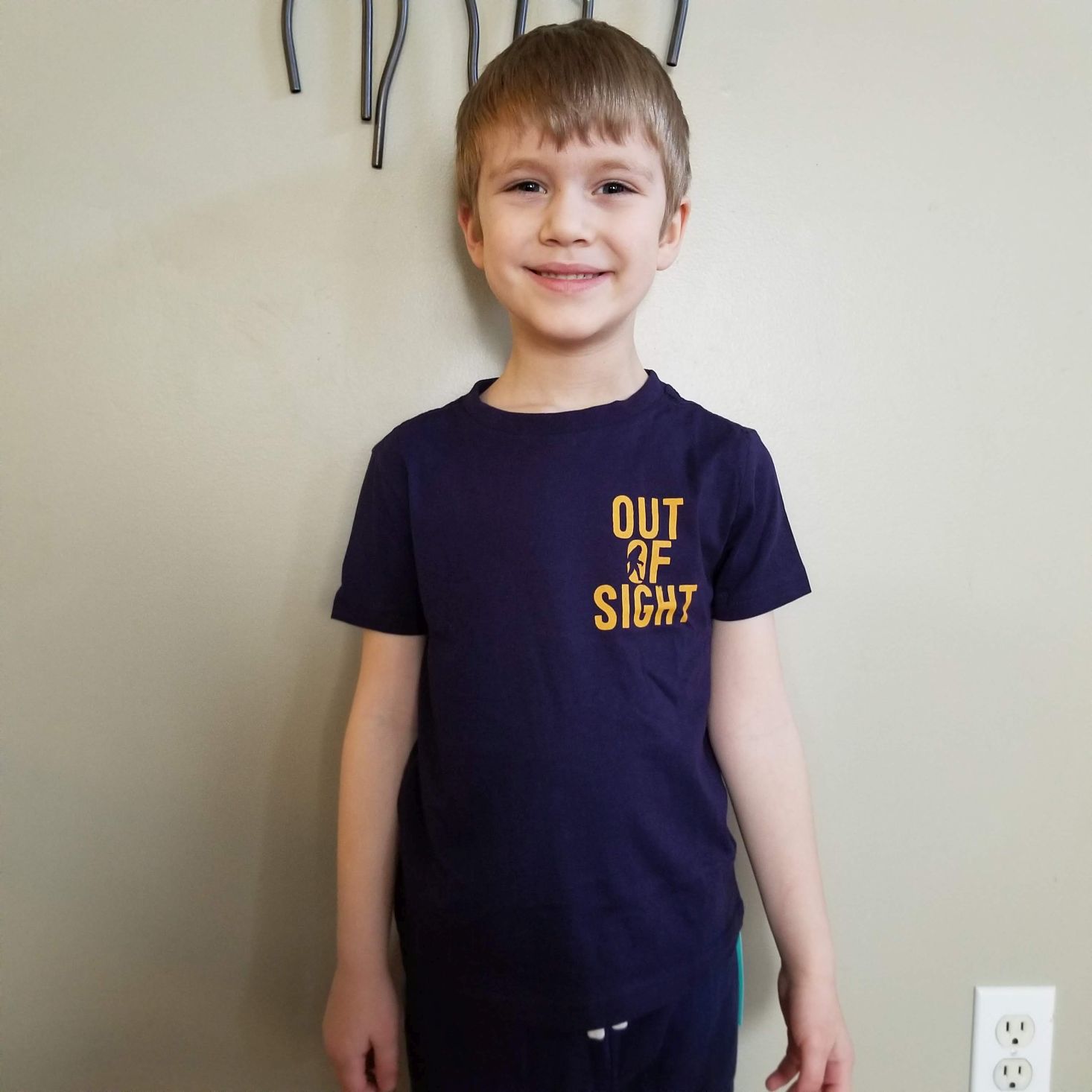 Stitch Fix Kids Boys March 2020 big foot tee modeled