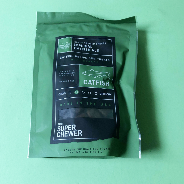 Super Chewer March 2020 Catfish treats bags