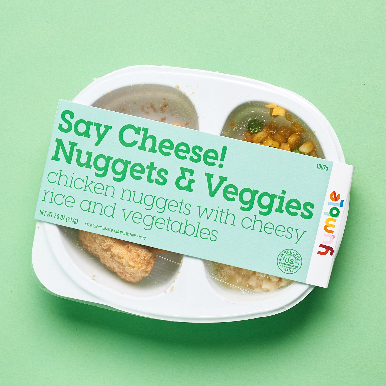 Yumble Subscription say cheese! nuggets & veggies meal