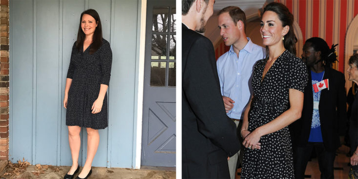 kate middleton style challenge with stitch fix side by side