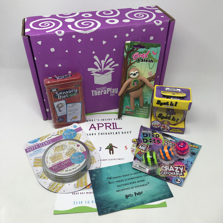 Sensory TheraPlay Box Review + Coupon April 2020 MSA