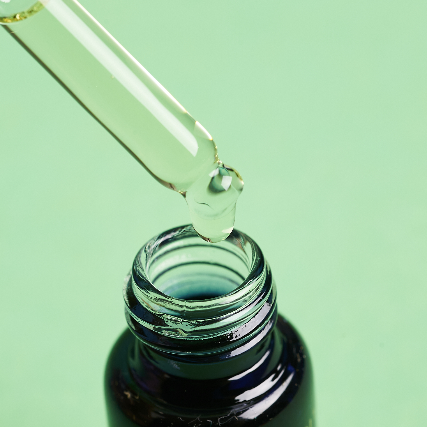 close up of dropper for BeautyCounter 2 Plumping Facial Oil