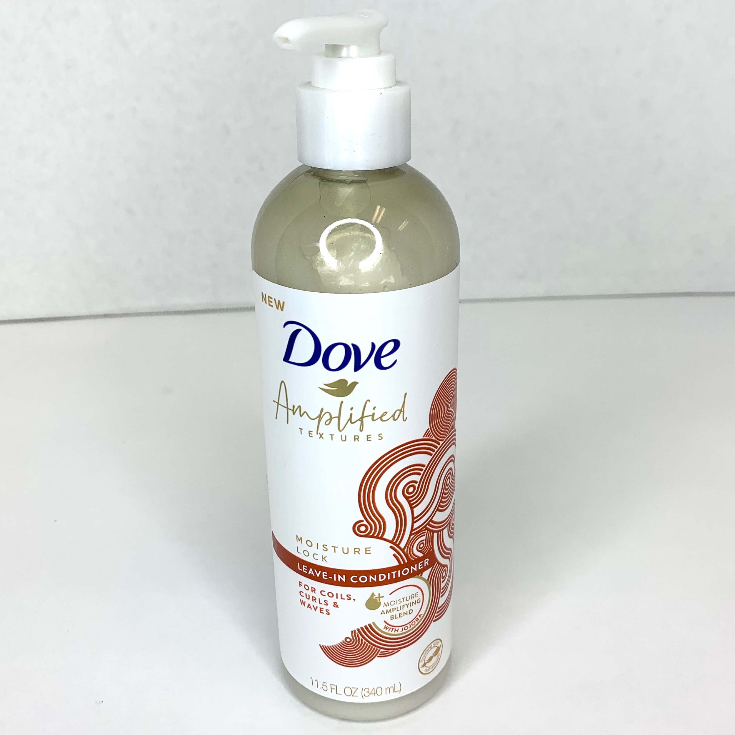 Dove Amplified Textures Moisture Locking Leave-In Conditioner Front for Cocotique April 2020