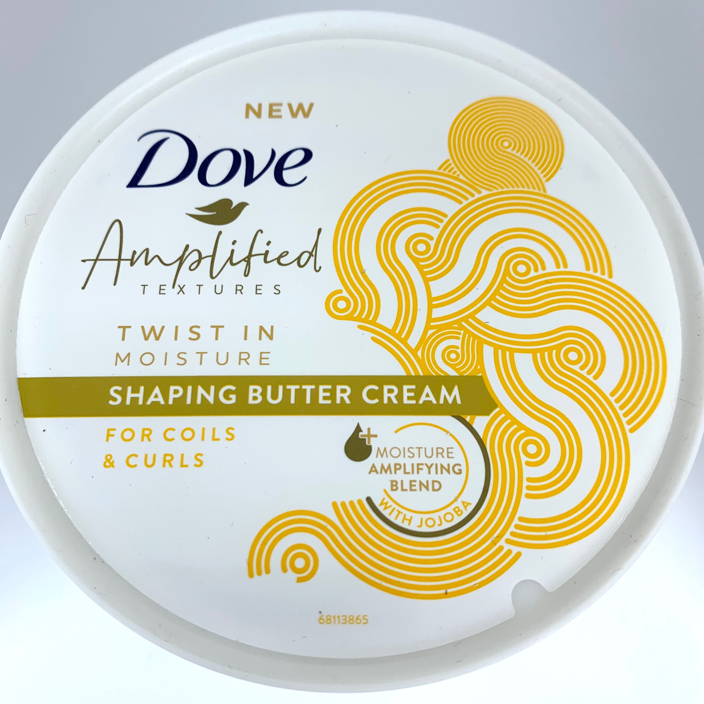 Dove Amplified Textures Twist-In Moisture Shaping Butter Cream Top for Cocotique April 2020
