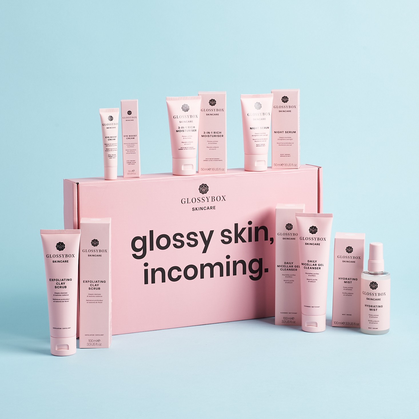 GlossyBox Skincare Available Now!