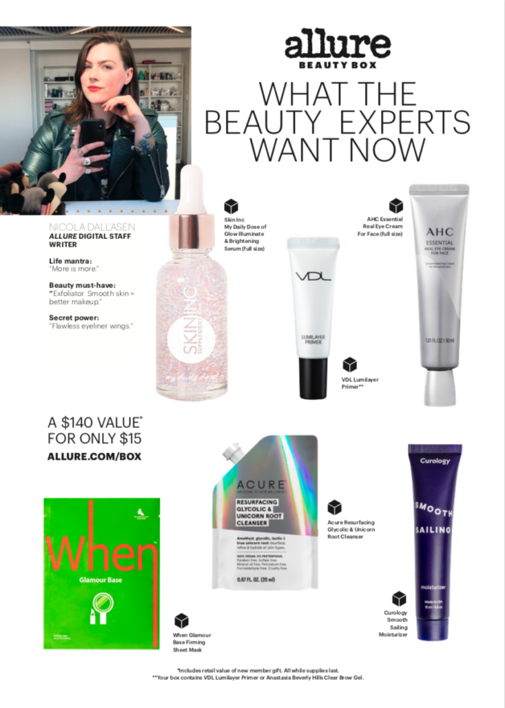 Allure Beauty Box May 2020 Full Spoilers