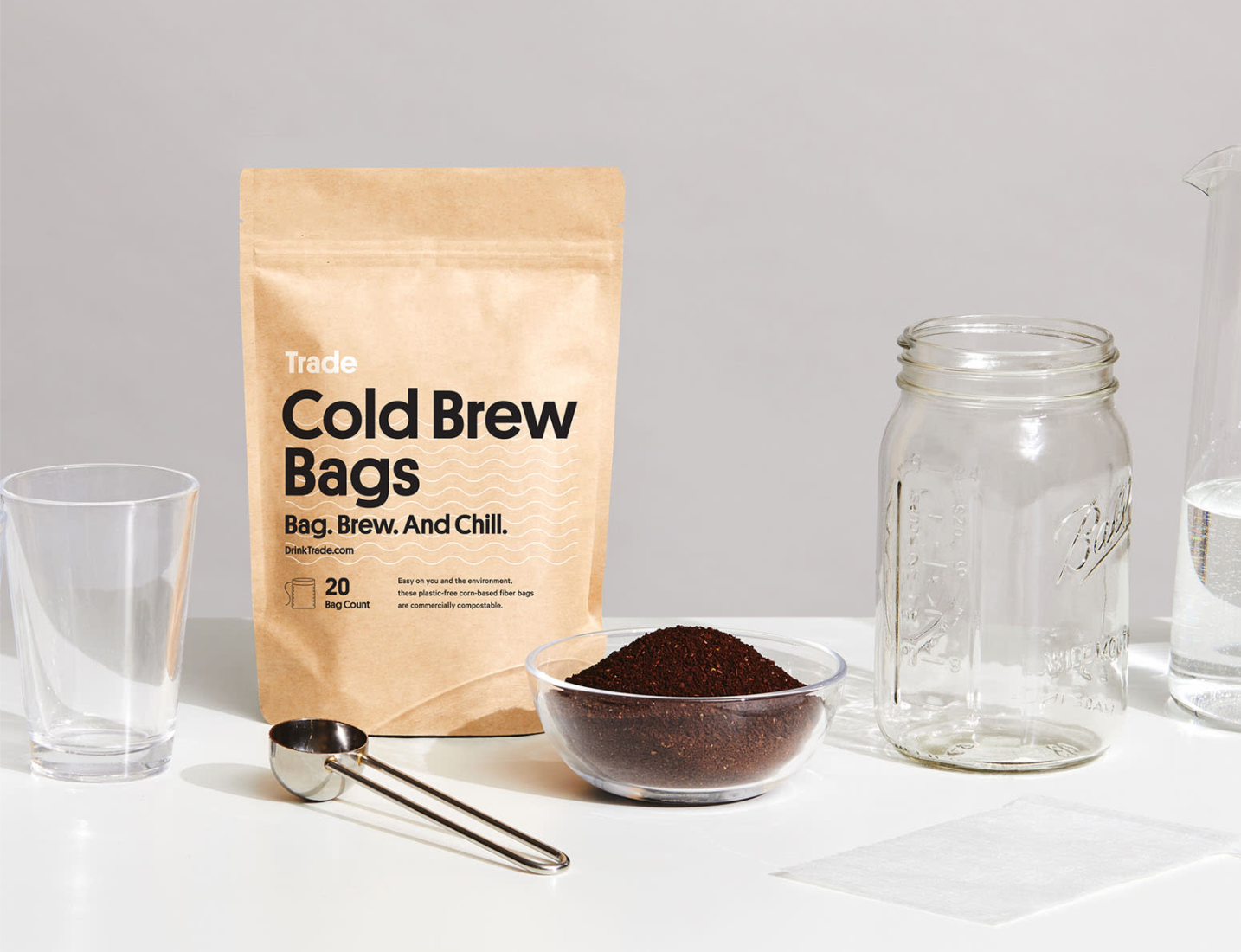 Trade Coffee Cold Brew Available Now! Get 20 Free Cold Brew Bags + 30