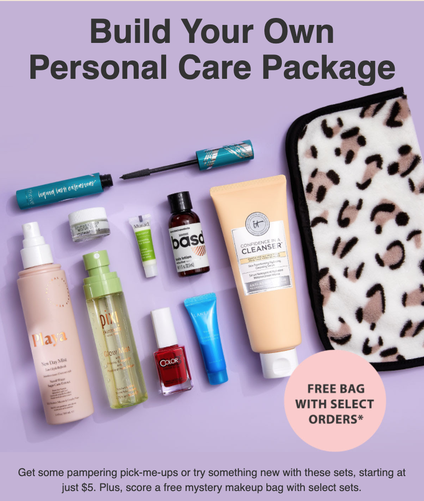 Ipsy Build Your Self-Care Package – Available Now!