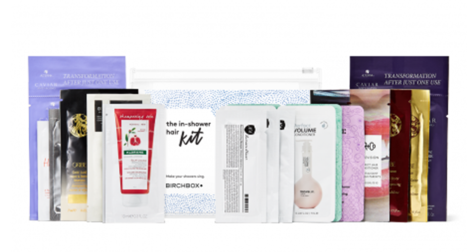 The In-Shower Hair Birchbox Kit + Free Gift Coupons!