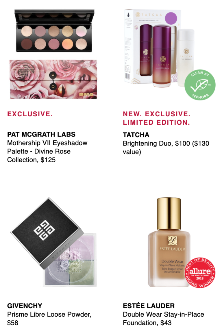 Sephora Spring Savings Event Rouge Members Save 20 Off All Sephora