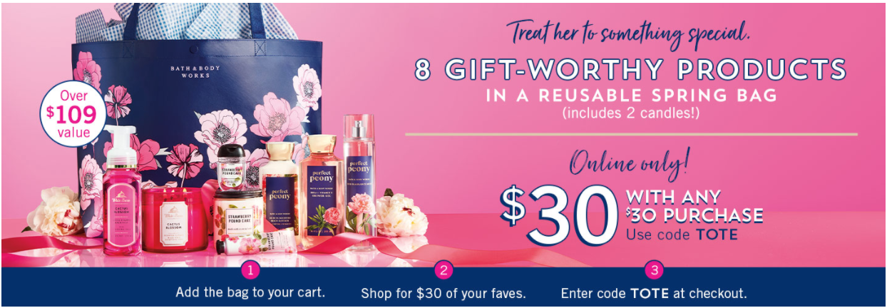 Bath & Body Works Mother's Day Tote - Available Now! | MSA