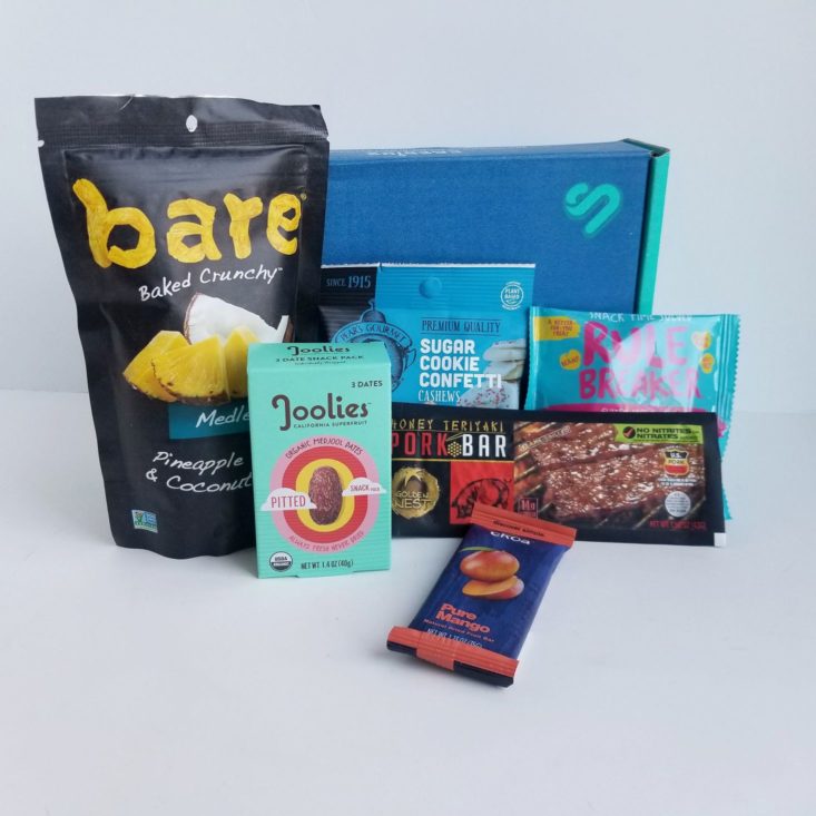 Snack Nation April 2020 all items