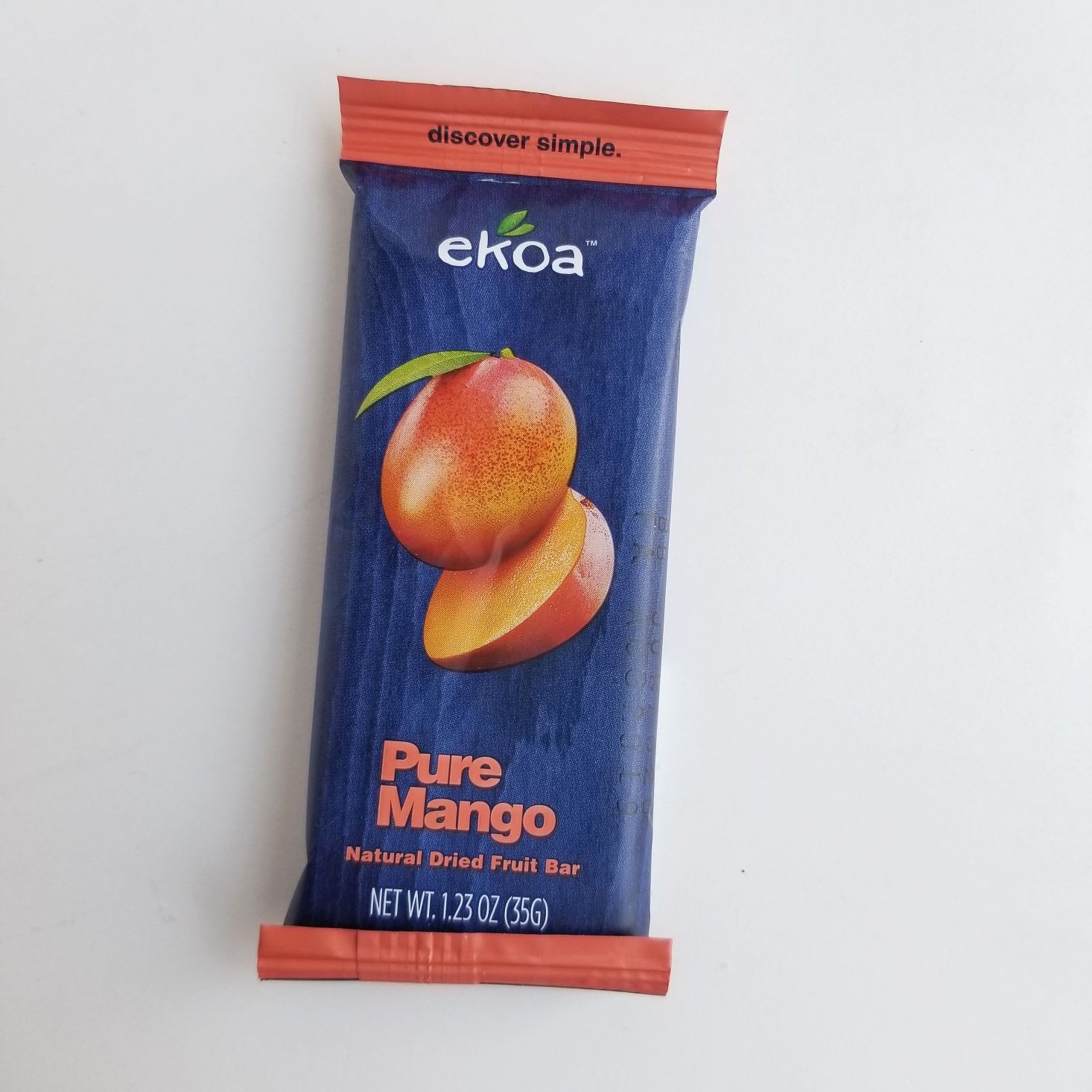 Snack Nation April 2020 pure mango