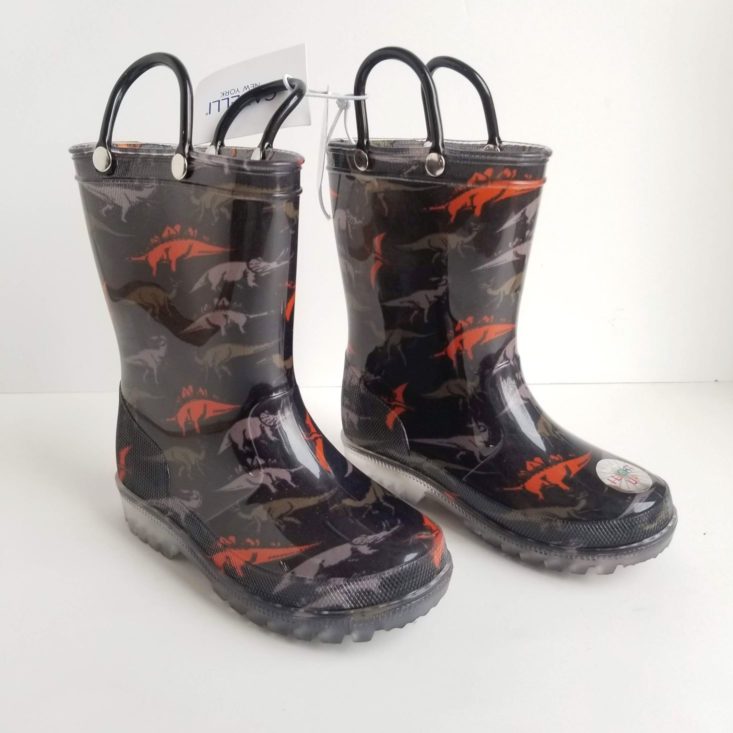 Stitch Fix Kids Boys March 2020 dinosaur rainboots