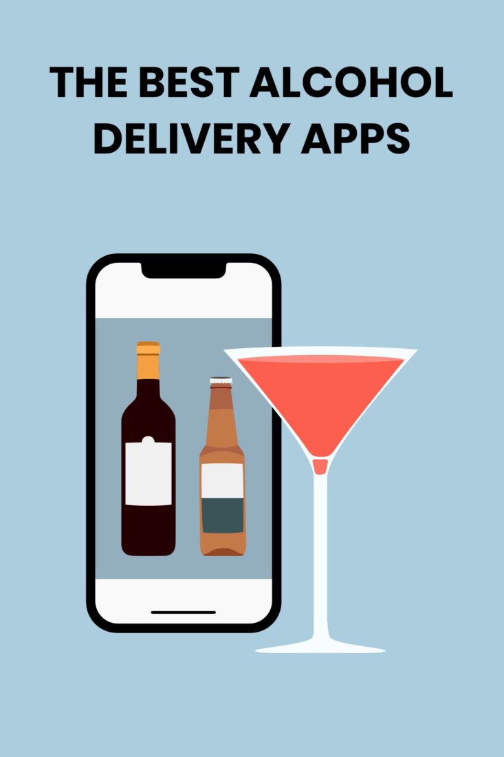 The 5 Best Alcohol Delivery Apps Pinnable Image