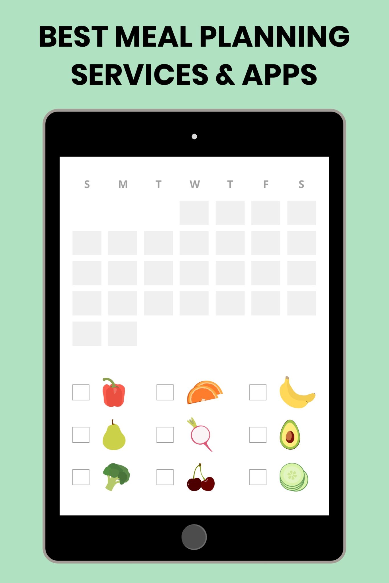 best free meal planning app 2018