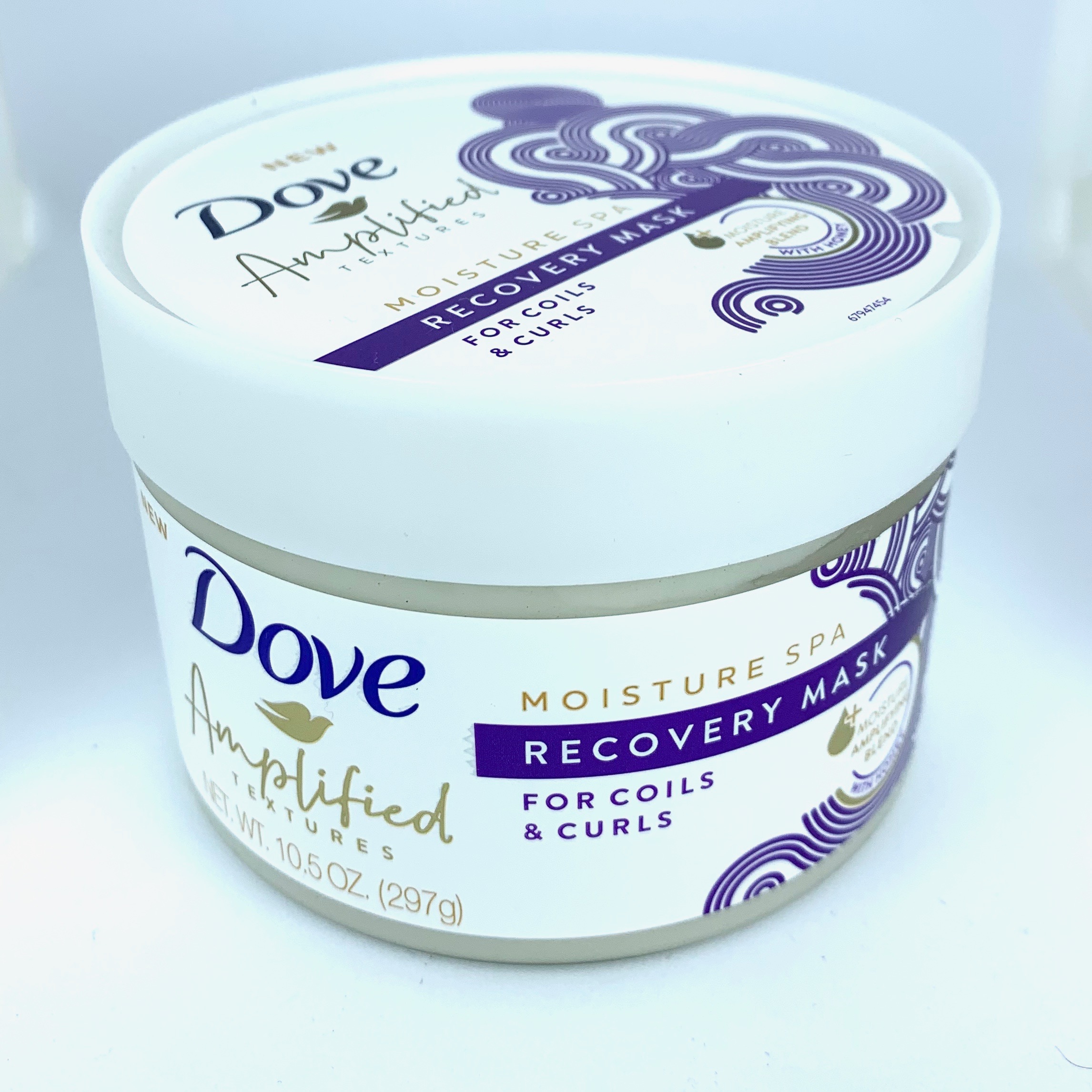 Dove Amplified Textures Moisture Recovery Mask Front for Cocotique May 2020