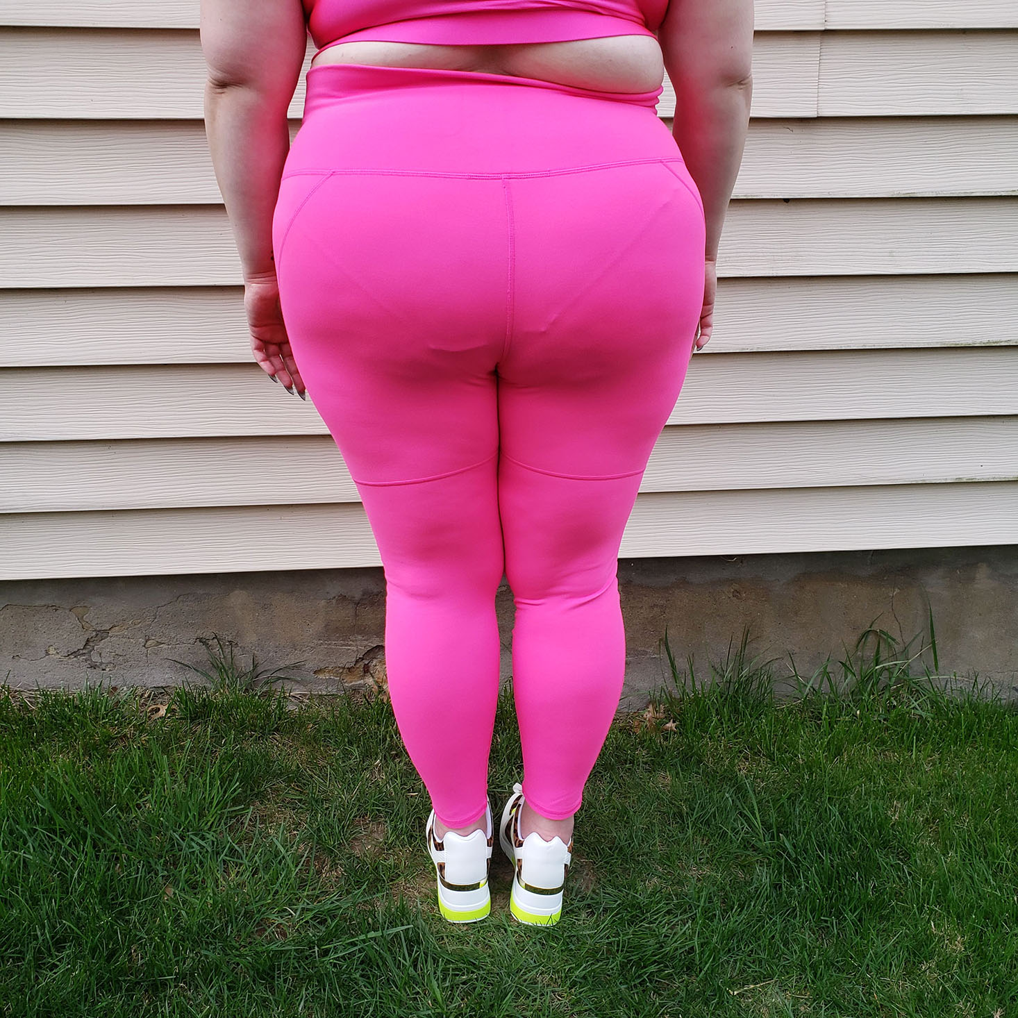 Fabletics Winn III Low Impact Sports Bra Womens pink plus Size 4X