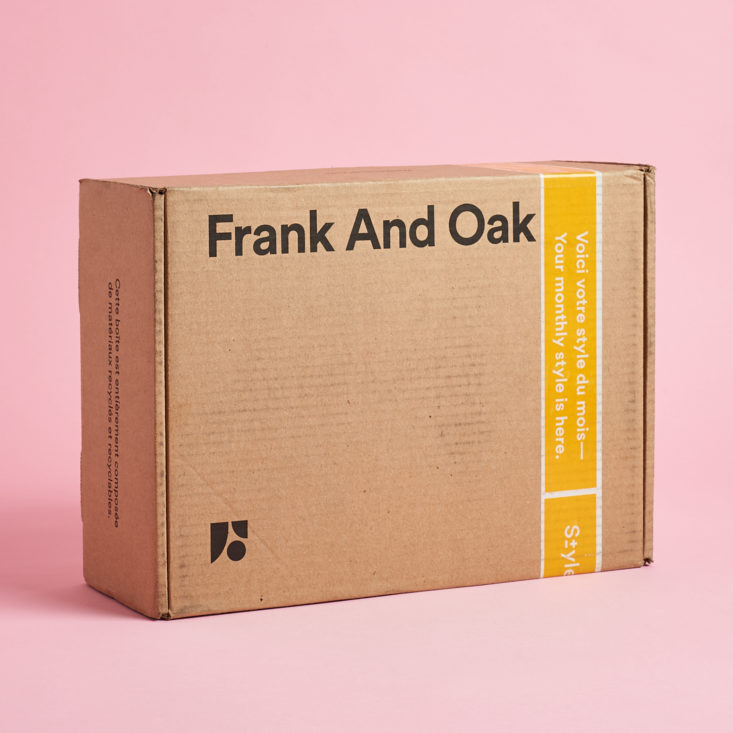Frank And Oak Style Plan review May 2020