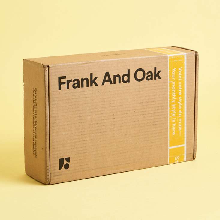 Style Plan by Frank and Oak Mens Review April 2020