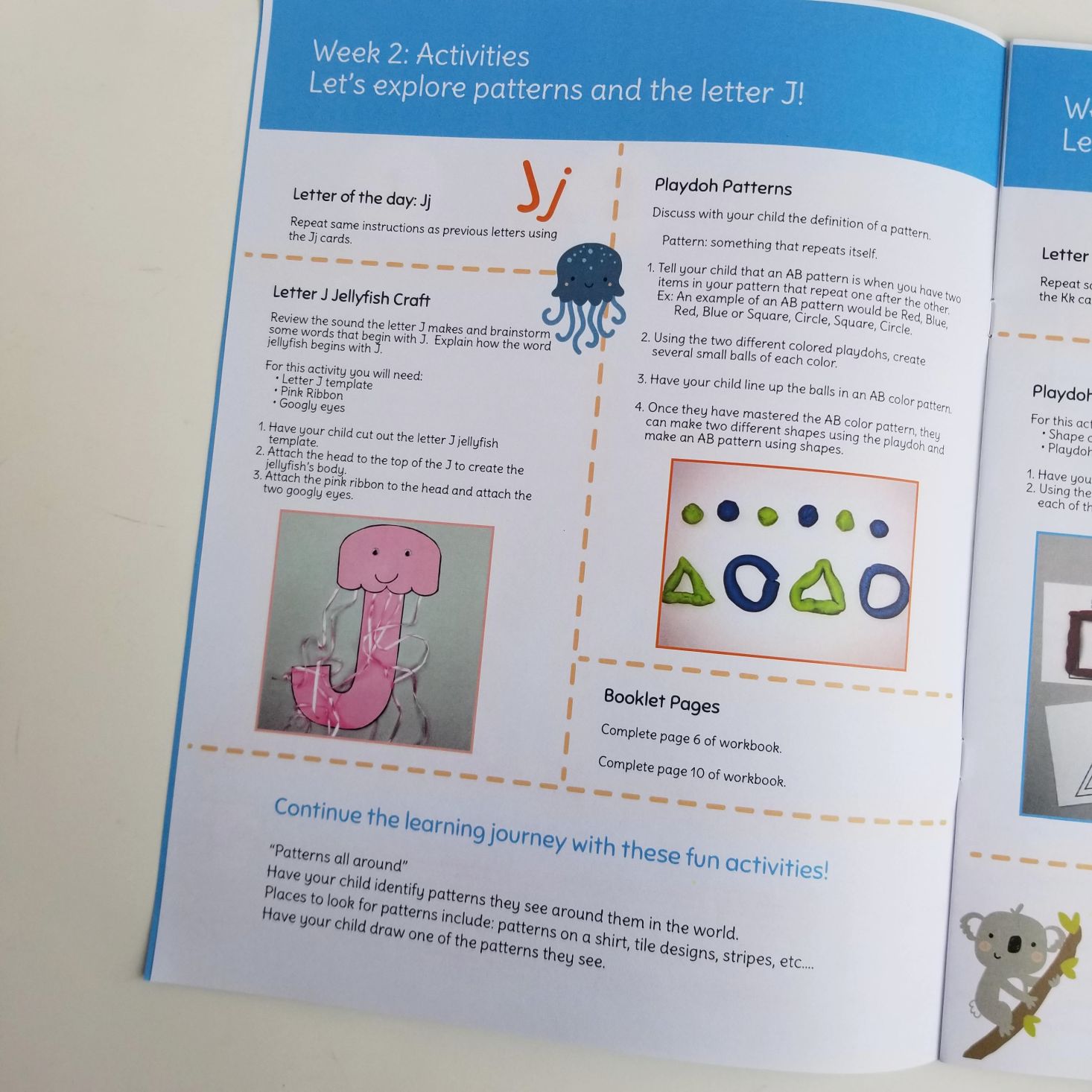 Preschool Box April 2020 parent guide 2