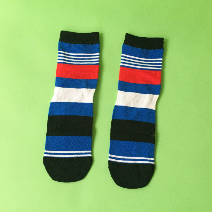 Say It With a Sock “England” April 2020 Stripes tops