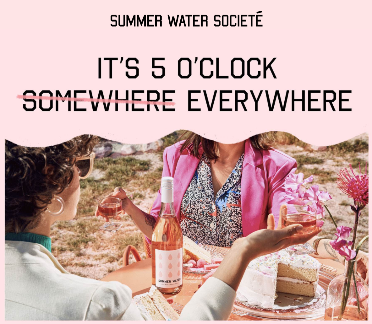 Last Day for Winc Summer Water Societé!