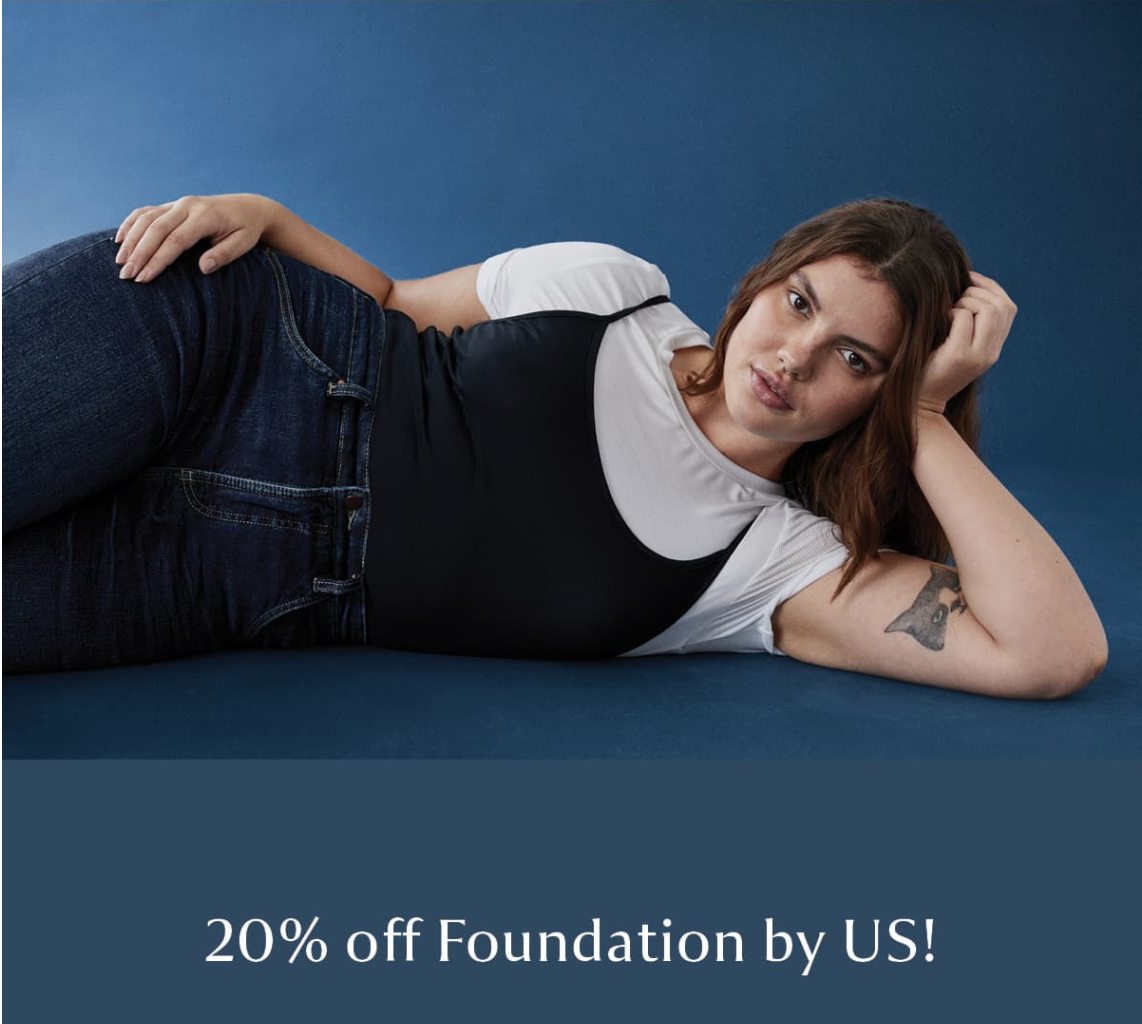 Universal Standard Sale – 20% Off Foundation Collection!