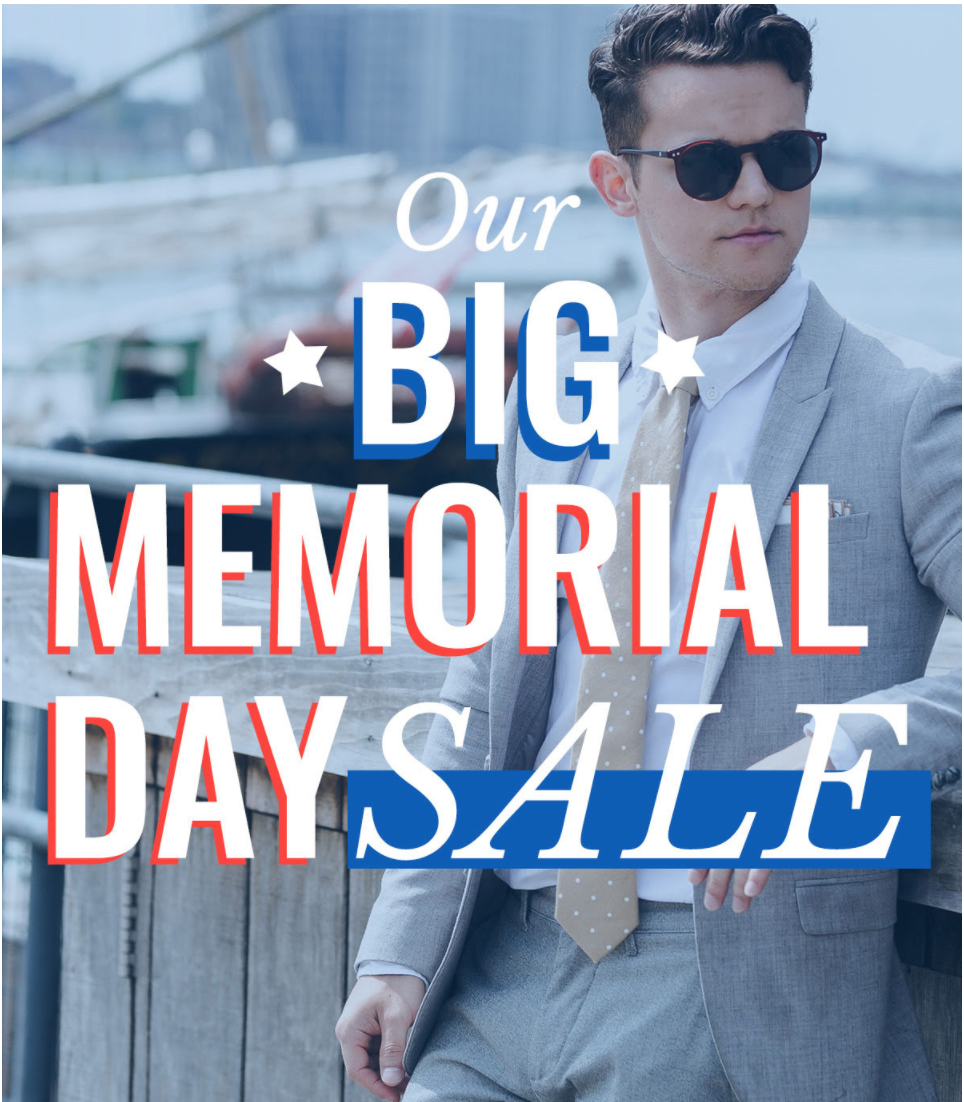 SprezzaBox Memorial Day Sale – 25% Off Sitewide + 25% Off Your First Box!