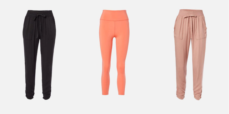 Loungewear bottoms from JustFab.