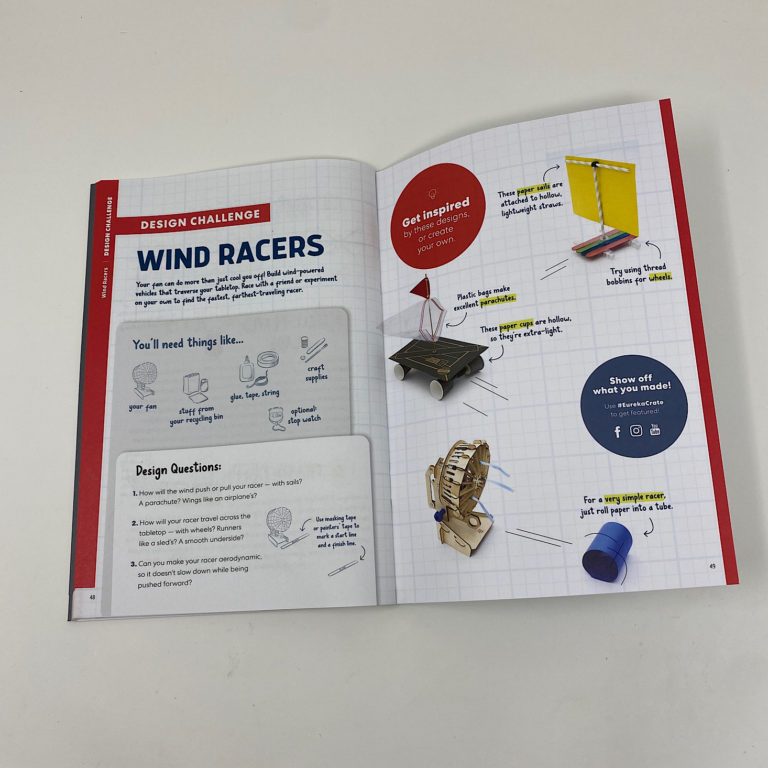 KiwiCo Eureka Crate Review + Coupon Adjustable Table Fan MSA