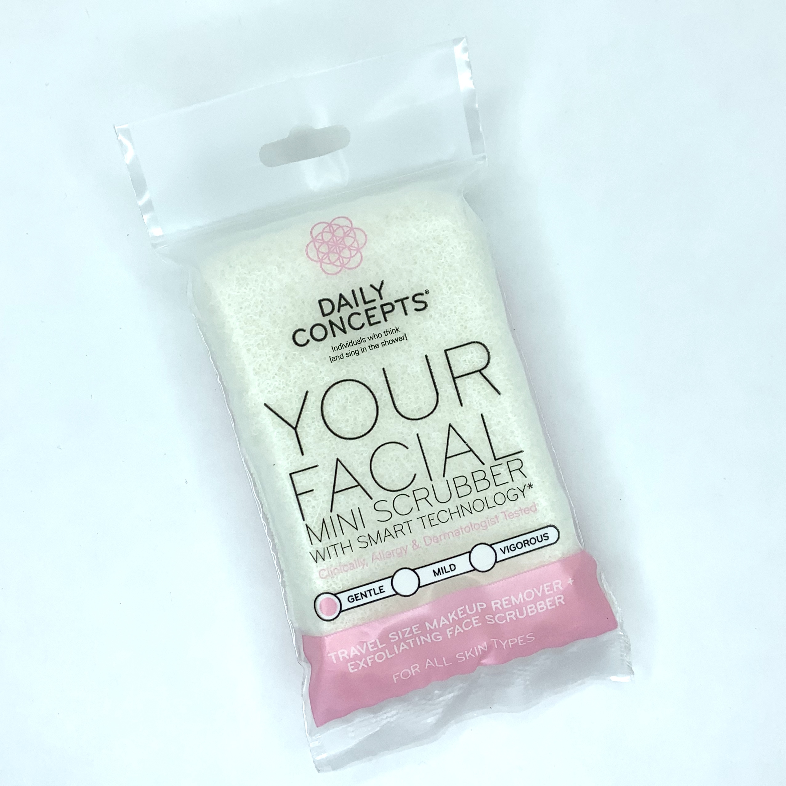 Daily Concepts Your Facial Mini Scrubber Front for Birch Box June 2020