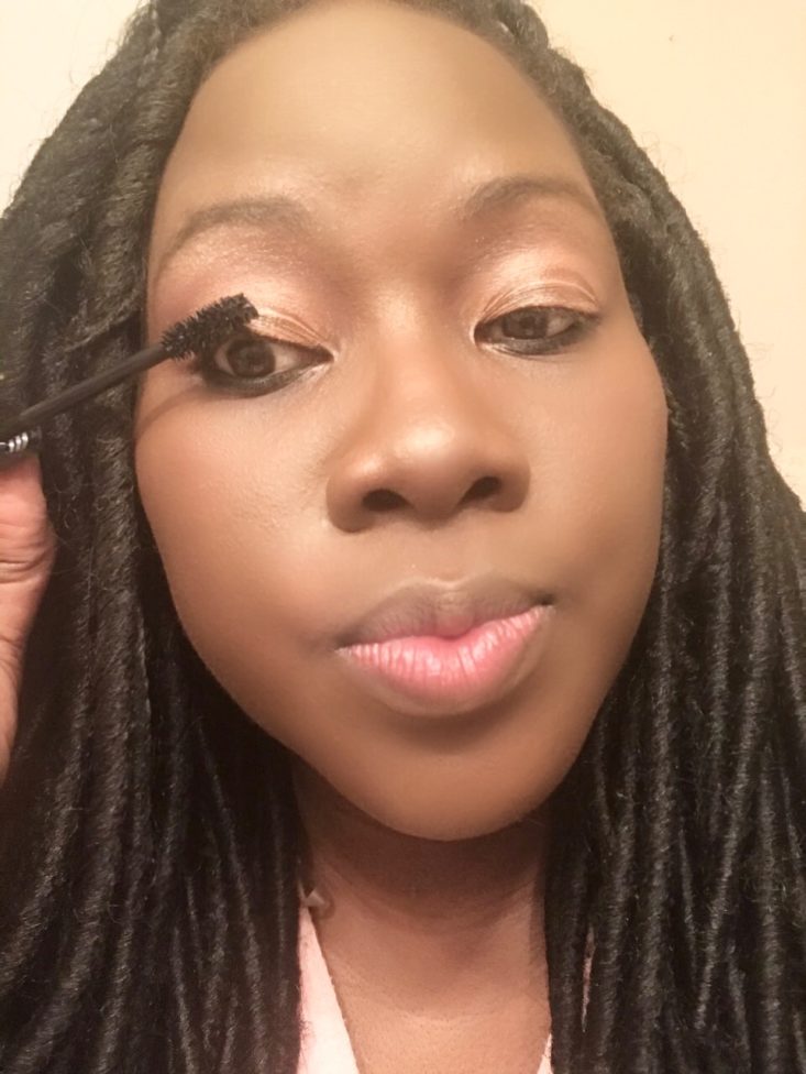 Boxycharm Tutorial June 2020 - Adding Mascara To My Lashes Front