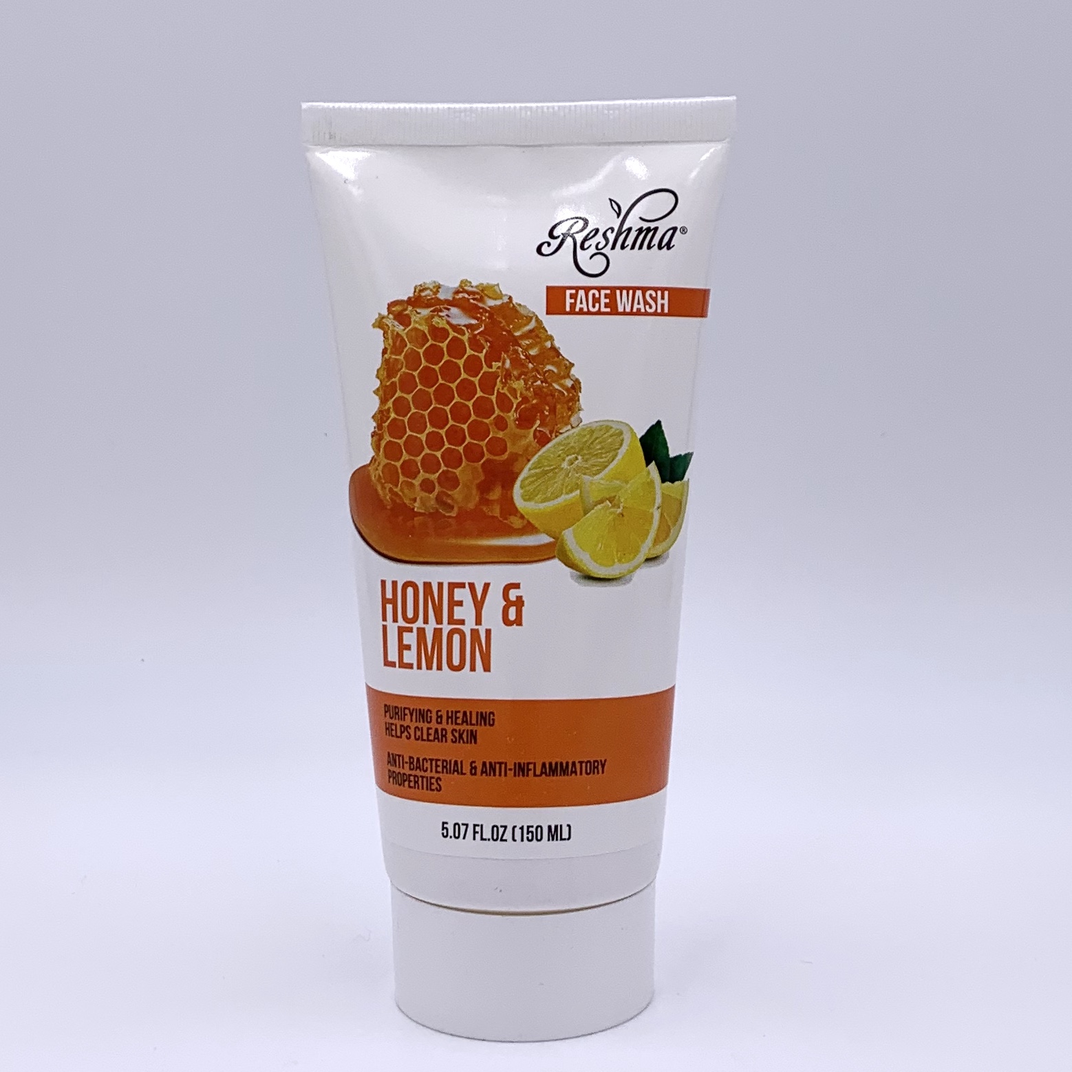 Reshma Beauty Honey & Lemon Face Wash Front for Cocotique June 2020