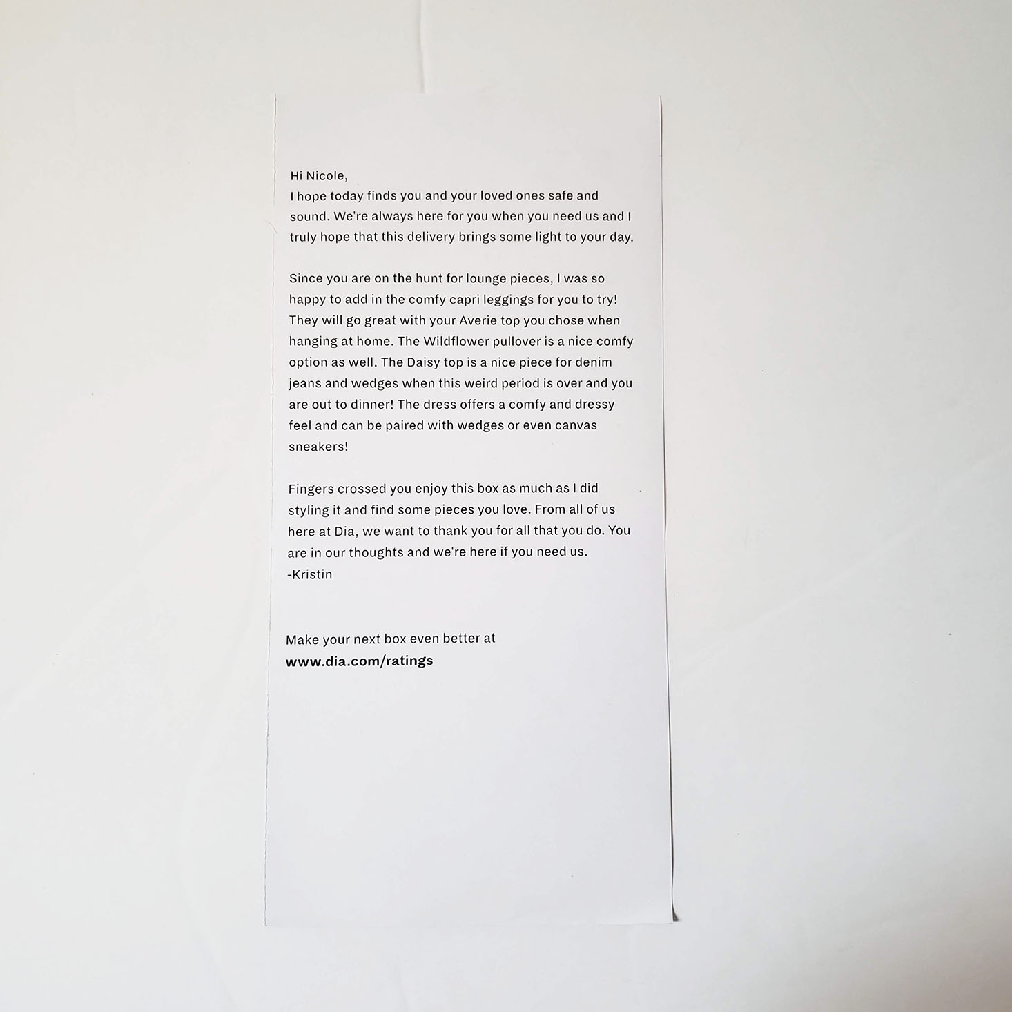 Dia & Co Clothing Box Review + Coupon May 2020 MSA