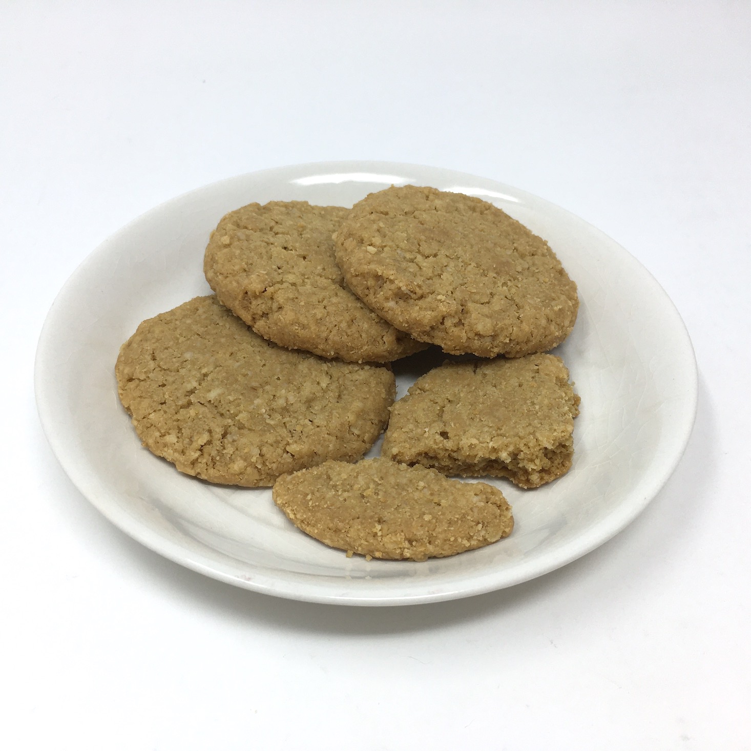 kilbeggan oat cookies on plate