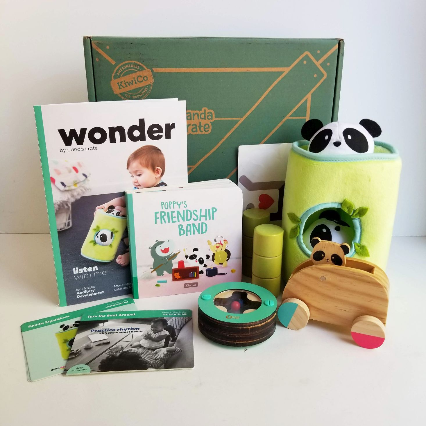 Panda Crate Listen With Me all items